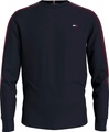 Tommy Hilfiger Sport, Tommy Hilfiger Sport Sweatshirt »TEXTURED TAPE CREW«, mit Tommy Hilfiger Logoband über Schultern und Oberarmen
