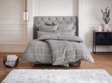 Guido Maria Kretschmer Home&Living Wendebettwäsche »Nature, in der Qualität Renforcé, STANDARD 100 by OEKO-TEX® zertifiziert, atmungsaktiv, Flächengewicht 115 g/m², 100% Baumwolle, Bett- und Kopfkissenbezug mit Reissverschluss«, (2 tlg.)