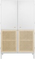 andas Highboard »Gatwick«, ausziehbare Schreibtischplatte, Massivholz, Design by Morten Georgsen