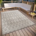 ELLE DECORATION Teppich »Pitu«, rechteckig, In und Outdoor, Flachgewebe, wetterfest, pflegeleicht, robust