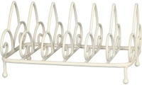 Ambiente Haus Küchenregal »Tellerstand in Antikweiss -(B)25 cm«, (1 St.)