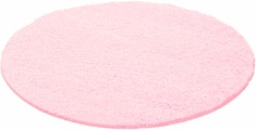 Home affaire Hochflor-Teppich »Viva Teppich rund«, rund, 45 mm Höhe, Uni Farben, einfarbig, rund, besonders weich und kuschelig, idealer Teppich für Wohnzimmer & Schlafzimmer