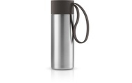 To Go Cup Thermobecher /Mit Deckel - 0,35 L - Eva Solo braun en metall