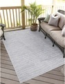 Carpet City Teppich »Santorini«, rechteckig, 5 mm Höhe, 3D-Effekt, für Wohnzimmer, Flur, Küche, Wintergarten, Balkon, Wetterfest & UV-beständig