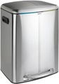 WENKO Treteimer mit Absenkautomatik, 2 x 20 Liter, »Easy Close Primo«