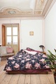 Schubiger, Kissenbezug Nara Dusty Pink/ocean Blue