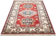 morgenland Wollteppich »Kazak Teppich handgeknüpft rot«, rechteckig, 6 mm Höhe