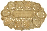 carpetfine Sisalteppich »Juteteppich Liam«, rechteckig, natürliches Pflanzenmaterial von Hand gewebt, Boho Style