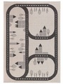 Primaflor-Ideen in Textil, Primaflor-Ideen in Textil Kinderteppich »CABANE - Streets«, rechteckig, 3 mm Höhe, Flachgewebe, Strassen-Spiel-Teppich, In- und Outdoor geeignet, Kinderzimmer