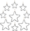 Dekohänger »Glitter« (Set, 9 Stück)