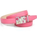 Anthoni Crown 2, 5 cm Stilvoller Gürtel in Rose mit Sommerfeeling