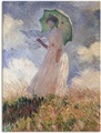 Artland Wandbild »Frau mit Sonnenschirm, Suzanne Hoschedé«