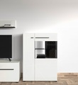 my home Highboard »Trentino«, Höhe ca. 124 cm, Soft-Close-Funktion, Hochglanzfronten