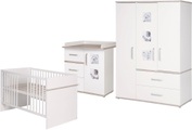 Roba Babyzimmer Set (3-tlg) Kinderzimmer »Moritz« schmal