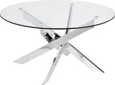 Leonique Couchtisch »Luzie«, in modernem Design, Glastisch