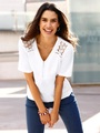 Inspirationen, Inspirationen Kurzarmshirt »Shirt«, (1 tlg.)