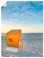 Artland Wandbild »Ostsee7 - Strandkorb«