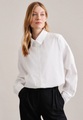 seidensticker Longbluse »Schwarze Rose«, Langarm Kragen Uni