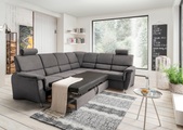 Home affaire Ecksofa »Pisa«, mit Bettfunktion und Bettkasten
