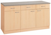 wiho Küchen Unterschrank »Kiel«, 150 cm breit