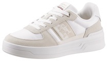 Tommy Hilfiger Plateausneaker »BASKET SNEAKER WITH WEBBING«, mit seitlichem Logo