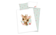 babybest®, babybest® Bettwäsche Giraffe 100 x 135 cm