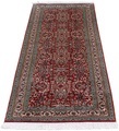 morgenland Seidenteppich »Seiden - Kaschmir Seide - 179 x 64 cm - dunkelrot«, rechteckig, 4 mm Höhe, Wohnzimmer, Handgeknüpft, Einzelstück mit Zertifikat