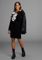 Laura Scott Strickkleid, mit tollem Blumen-Strickmuster - NEUE KOLLEKTION