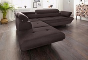 exxpo - sofa fashion Ecksofa, wahlweise mit Bettfunktion