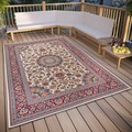 HANSE Home Teppich »Kadi«, rechteckig, In- und Outdoor, Orient-Design, wetterfest, pflegeleicht, robust