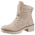 Rieker Damen Schnürboot Beige