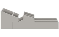 SPIRELLA KOSMETIK ORGANIZER SKYLINE
