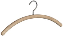 WENKO Kleiderbügel »Rollo«, (Set, 1 tlg.), Eiche Natur, FSC® zertifiziert