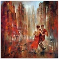 Artland Glasbild »Tango Abstrakt«