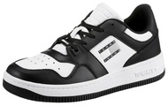 Tommy Jeans Keilsneaker »TOMMY JEANS RETRO WMN LOW FANCY«, im two-tone Look, in Schuhweite E (schmal)