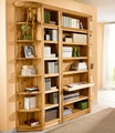 Home affaire Regal »Soeren«, (4-tlg), Höhe 220 cm, Tiefe 29 cm, stilvolles Design, aus massiver Kiefer