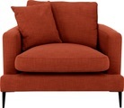 Leonique Sessel »Cozy«, mit Metallbeinen und Zierkissen