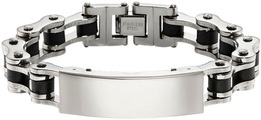 Bruno Banani, Bruno Banani Edelstahlarmband »Schmuck Geschenk Armband Fahrradkette bicolor, B4088B/20/00/21«