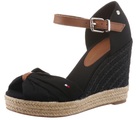 Tommy Hilfiger Basic Open Toe FW0FW04784BDSBLACK Universal Damen Schuhe schwarz 6.5 UK / 8.5 US / 40 EUR / 25.5 cm