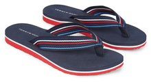Tommy Hilfiger Zehentrenner »TH STRIPES BEACH SANDAL«