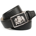 Anthoni Crown 4, 0 cm Ledergürtel mit Anthoni Crown Wappen