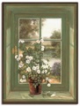 Artland Wandbild »Wildrosen am Fenster«