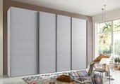 Fresh To Go Schwebetürenschrank »Level«, mit Synchronöffnung