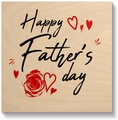 Artland, Artland Holzbild »Happy Father´s day«, (1 St.)