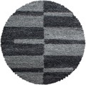 Ayyildiz Teppiche Hochflor-Teppich »Gala Shaggy 2505«, rund, Wohnzimmer