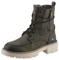 Mustang Shoes Schnürboots, mit Reissverschluss für den bequemen Einstieg