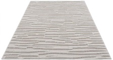 Carpet City Teppich »SANTORINI 58394«, rechteckig, 5 mm Höhe, 3D-Design: Flor erzeugt ein Hoch-Tief-Effekt, In- und Outdoor geeignet