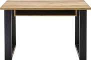 Home affaire Schreibtisch »SHERWOOD«, Computertisch im Industrie-Design, Breite 125 cm