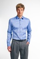 ETERNA LANGARM HEMD SUPER SLIM PERFORMANCE SHIRT STRETCH ENZIANBLAU
