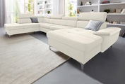 exxpo - sofa fashion Wohnlandschaft, wahlweise mit Bettfunktion und Bettkasten